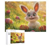 Easter Rabbit - Decorative Jigsaw for Grown-Ups, 500 PCS, Winter Activity Gift - for Quiet Evenings And Focused Play
