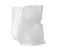 Easter Rabbit Mold - DIY Prayer Stand | Base Candle Aromatic Plaster, Epoxy Resin Casting | Spring Details, Crafts Floral Egg 3D Home Gift Various Uses