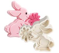 Easter Rabbit Mould, Easter Bunny Candle Mould, Booky Mol Smoft Rabbit Silicone Mold, Aromatherapy Candles, Happy Easter Table Decoration, Plaster Ornament
