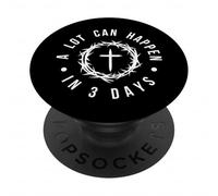 Easter Resurrection - A Lot Can Happen In 3 Days Cross Faith PopSockets Adhesive PopGrip