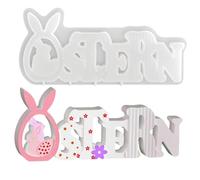 Easter Silicone Baking Utensils for Easter Silicone Baking Tools for Plaster Clay Epoxy Soap Decor Home Crafts