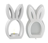 Easter Silicone Candle Mold - Create Stunning Holiday Decor With Ease | Rabbit & Egg-Shaped Heat-Resistant Candle Base Molds | Perfect For DIY Epoxy, Wax, Clay, Soap Crafts, Home Craft Enthusiasts, Se