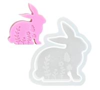Easter Silicone Mold - Handmade Easy Release Decoration Mould - Easter Bunny Candle Mold - for Candles Holiday Christmas Halloween Valentine's Day Birthday Wedding Party Dessert