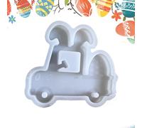 Easter Silicone Mold, Non-Adhesive Easter Silicone Mold, Plaster Molds, Christmas Baking, Epoxy Resin and Silicone Casting, Easter Egg Car Silicone Mold, Easter Egg Car Silicone Mold, Easter Egg Mold