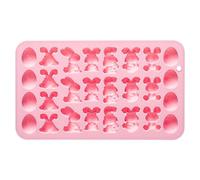 Easter Silicone Molds - Bunny Egg Shapes, Flexible Food Tray | Easter Bunny Mold for Making Chocolate, Quality Non-Stick Baking Tray