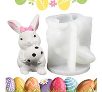Easter Silicone Molds | Candle Craft Tool | 3D Plaster Molds | For Home, Farm, Holiday, Spring, Handmade Soap, Resin Craft, Resin Craft
