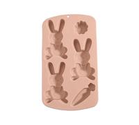 Easter Silicone Molds, Easy Release Design,17x29.5cm, Silicone Bunny Chocolate Candy Molds, Easter Bunny Baking Mold Pan, Non Multi Purpose Craft, for Gummies Cupcake Candy Jelly Pastry