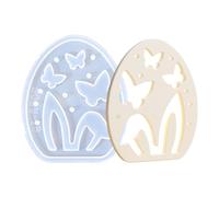 Easter Silicone Molds - Epoxy Easter Mold | Hollow Rabbit Egg Mold for Plaster Concrete | Epoxy Resin for Decorations, DIY Crafts and Decoration D