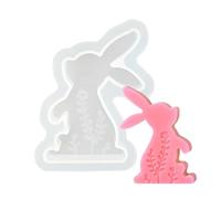 Easter Silicone Molds,Multi-Purpose Easy Release Crafts,Silicone Bunny Casting Mold | for Birthday Wedding Party Dessert Candles Holiday Christmas Halloween Valentine's Day