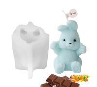Easter Silicone Molds: Rabbit Shape, Rabbits Silicone Shape, Creative Easter Folds Shapes | Harz Cast Silicone Cerema Shapes for Handmade Resin Items and