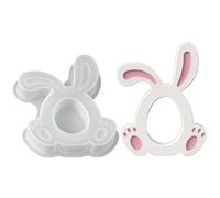 Easter Silicone Mould - Rabbit Spring Mould for Crafts | Plaster, for Decorations of Plaster, Resin, Clay and Cement, Concrete Crafts and for DIY Lovers