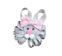 Easter Spring Chicken/Bunnies Fabric Hair Clip For Kids And Teens With Bowknot Designs Add Festival Touch For Various Outfit