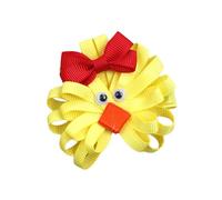 Easter Spring Chicken/Bunnies Fabric Hair Clip For Kids And Teens With Bowknot Designs Add Festival Touch For Various Outfit