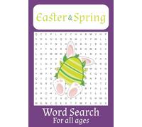 Easter & Spring Word Search Puzzle Book: Formatted for Easy Read Print about Easter & Spring, 6x9 inches, 51 Pages, 25 Puzzles, Gifts for Vacation, Holiday and Free Time