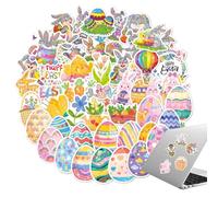 Easter Stickers, Bunny Easter Stickers, Self-Adhesive Easter Stickers for Kids, Happy Easter Bunny Stickers for Crafts, Easter Crafts Stickers for Party Crafts, Easter Egg Sticker for Party Favor