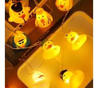Easter String of Lights, 6.6FT 20LED Christmas String Lights LEDBattery Operated Fairy String Lights for Bedroom Party Garden Wedding Decoration (Duckling 15 Led)