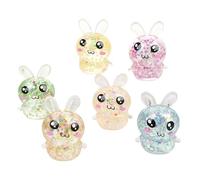 Easter Stuffers 6 Colors Stress Sensory Toys For All Ages Easter Egg Fillers Party Gifts 6 Cm (E, One Size)
