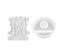 Easter Theme Holder Molds with Base for Making Easter Decorations Tealight Moulds