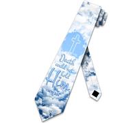 Easter Ties Mens Religious Necktie Jesus Resurrection Tie Color2322