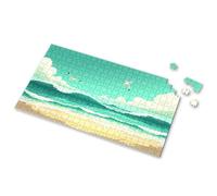 Easter Toys For Kids Ages 4-8 Seagulls Flying Over Crashing Ocean Waves. Picture Puzzle Boy Toys Puzzles 500 Pieces For Adults(300PCS)