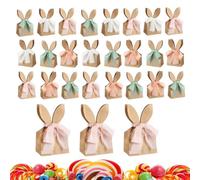 Easter Treat Bags 24 Pieces Boho Dried Flowers