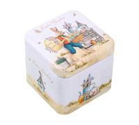 Easter Treats - Cute Rabbit Container, Small Storage Box, Multipurpose Holder, Funny Holiday Accessory, Easter Tin Tins for Sweets, Cookies, Snacks, Home, Bedroom, Living Room, Pa