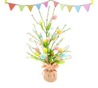Easter Tree Artificial Flowers, 45 cm Spring Floral Vine - Artificial Flower Picks for Vase Bouquet Home Living Room Bedroom Fireplace Party Decoration