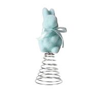 Easter Tree Topper Bunny - Hare Tree Accent, Holiday Ornament, Rabbit Piece, Lightweight Design, Seasonal Display Item | Tree Decoration for Easter Festival Celebration Home Event Styling Use