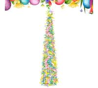 Easter Trees - 150 cm Unfolding Artificial Glitter Trees - Colourful Glitter Trees | for Indoor Home Parties Winter Table Decoration