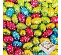 Easter Variety Mini Egg with Eastter Gift Box - Variety Chocolate Miini Eggs - Perfect for Eastter (960g, Hen Easter Milk Chooclate Mini Eggs)