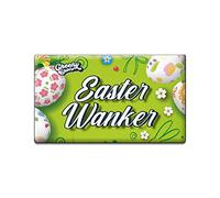 Easter Wanker Wrapper for Chocolate Bar Novelty Joke Funny Rude Gift Easter (No Chocolate Included)