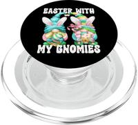 Easter With My Gnomies Graphic For Family Bunny Ears Gnome PopSockets PopGrip for MagSafe