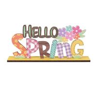 Easter Wooden Ornaments, Classic Colors Appeal, Wood Material, Wooden Easter Table Decorations, Spring Festive Ornaments, Odorless Design, For Table Setting Home Room