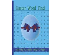 Easter Word Find: Easter Word Find Easy to Read Print about Easter, Resurrection and Good Friday and More | 6X9 inches 110 pages 50+ puzzles....Gift for Traveling, Vacations and Relax Times