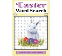 Easter Word Search Book: Fun & Relaxing Springtime Puzzles for Kids, Teens, Adults & Seniors