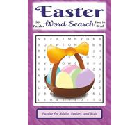 Easter Word Search Book: Fun & Relaxing Springtime Puzzles for Kids, Teens, Adults & Seniors - 9X6 in. 50+ puzzles
