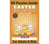 Easter Word Search for Adults & Kids: 80+ Large Print Religious & Holiday Puzzles | Bible, Bunny, Eggs, Spring, Lent, & Resurrection Themes | Perfect Easter Basket Gift (Word Search Series)