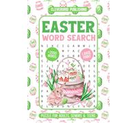Easter Word Search for Adults Large Print: 80 Fun Puzzles for Adults & Seniors | 2000 Easter-Themed Words | Spring Word Search Puzzle Book With Solutions
