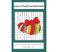 Easter Word Search for Kids: 30 Fun Easter Word Search Puzzles for Kids Ages 5-8