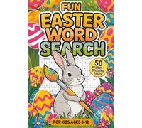 Easter Word Search for Kids: 50 Fun Easter Word Puzzles + Coloring Pages | Ages 8-12 | Perfect Easter Gift