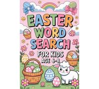 Easter Word Search for Kids Age 6-8: Relaxing Immersive Puzzle Workbook