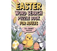 Easter Word Search Puzzle Book for Adults: 50+ Themed Puzzles: Refreshing Activity Workbook