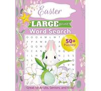 Easter Word Search Puzzle Book: LARGE PRINT! Easter & Spring Word Searches. Fun Brain Games to Relax, Unwind, Sharpen the Mind. 50+ Puzzles. 8.5 x 11 ... Holidays, Vacations, Free Time, & Hobbies!