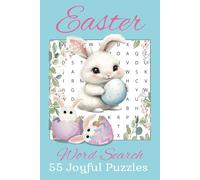 Easter Word Search Puzzle Book: Relaxing Easter Inspired Easy-to-Read Puzzles | Perfect for Travel, Holidays & Easter Basket Stuffers | Fun Brain-Boosting Activity for All Ages!