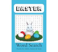 Easter Word Search Puzzle Book: Word Searches with Easy to Read Print about Easter, Easter Bunny, Egg hunt and More | 6x9 inches. 110 pages | 50+ ... Gift for Vacations, Holidays, and Free Time.