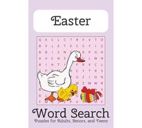 Easter Word Search: Word Searches with Easy to Read Print about Easter, Resurrection, Bible and More /6x9 Inches, 110 pages/ 50+ Puzzles…Gifts for Vacations, Holidays, and Free Times