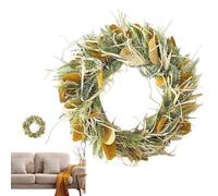 Easter Wreath With Colorful Eggs - Easter Egg Garland For Easter | Farm Easter Wreath, Easter Garland Decorations For Home, Decorative Wreath Hanger, Decor