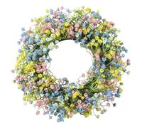 Easter Wreaths for the Front Door, Flower Garland Decoration, Artificial Spring Wreath, for Celebration, Wedding, Family Reunion, Living Room, Hallway, Kitchen Decoration