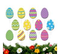 Easter Yard Sign - Bunny Waterproof Stakes, Outdoor Spring Garden Decoration for Lawn Pathway Porch with Weather Resistant, Easy Ground Insert Design, Holiday Yard Decor Accessory Home