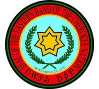 Eastern Band Cherokee Nation Seal Bumper s Vinyl Decal Square/Round Metal Sign 12x12 inch